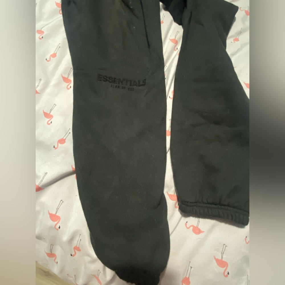 Fear of God Essentials mens Black Sweatpants